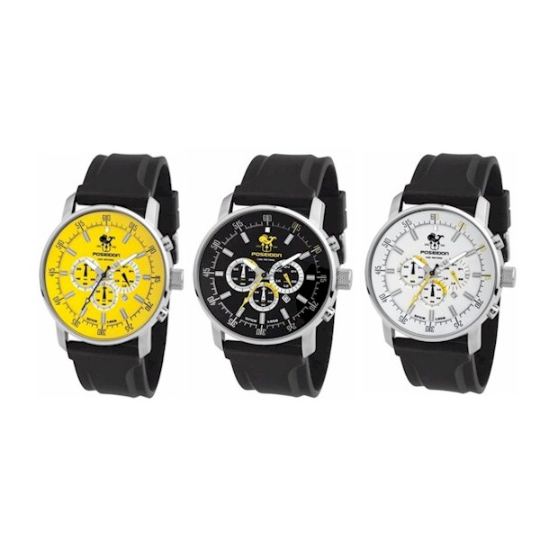 Poseidon Classic Divers Watch - Silicone Strap